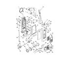 Kenmore 11631913102 dust compartment and motor diagram