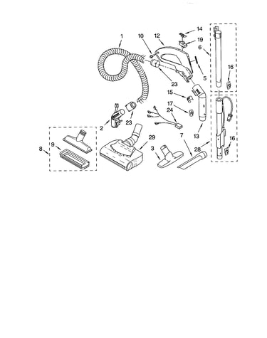Hose and attachments