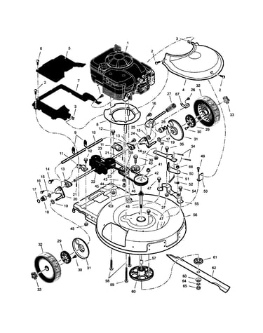 Drive assembly/engine