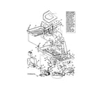 Craftsman 247270250 seat/bag tray/battery cover diagram