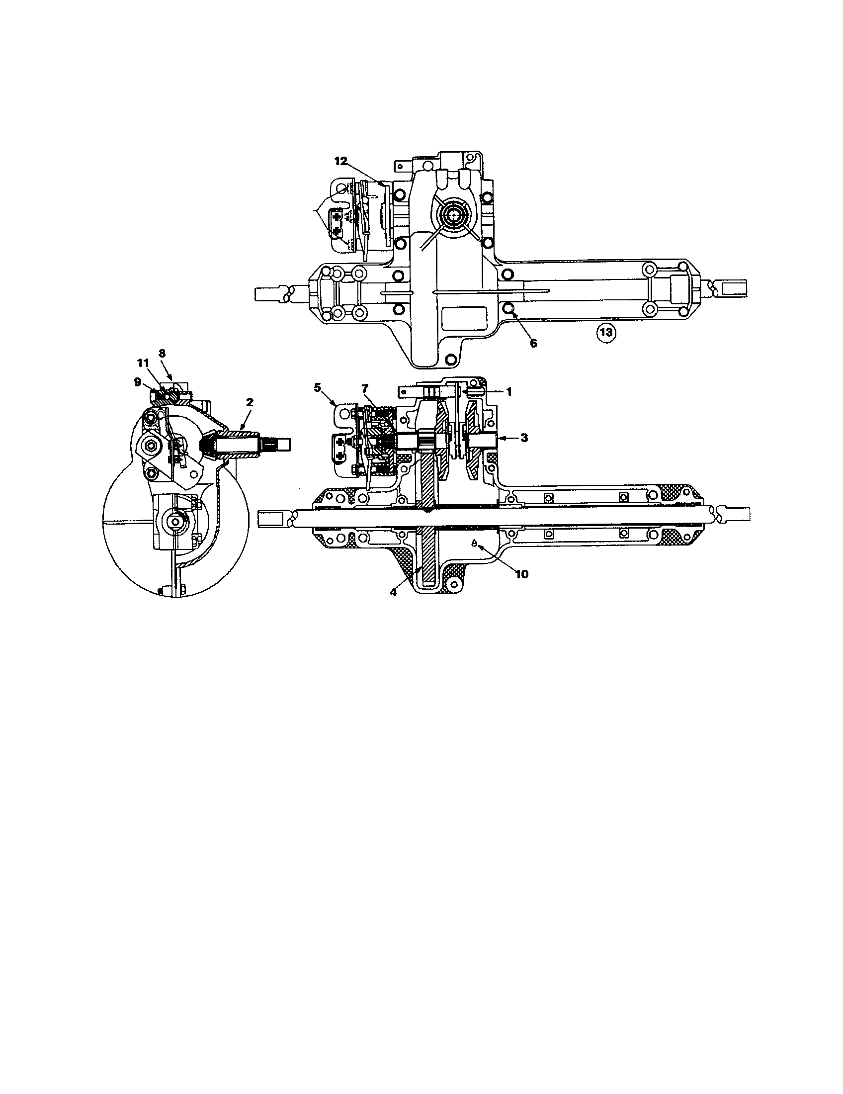 DRIVESHAFT AND HOUSING