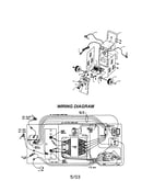 Fan motor/handle/axle/wiring