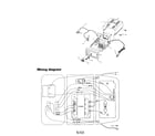 Sears 20047004 cover/base/wiring diagram