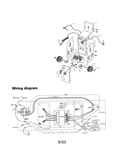 Handle/transformer/wiring