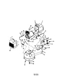 Shroud/tank pressure gauge