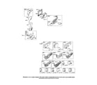 Briggs & Stratton 123J00 (0100-0188) muffler/base-air cleaner diagram