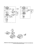 Starter-rewind/flywheel