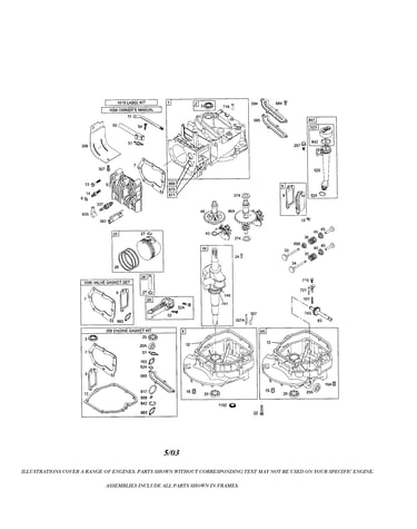 Cylinder/crankshaft