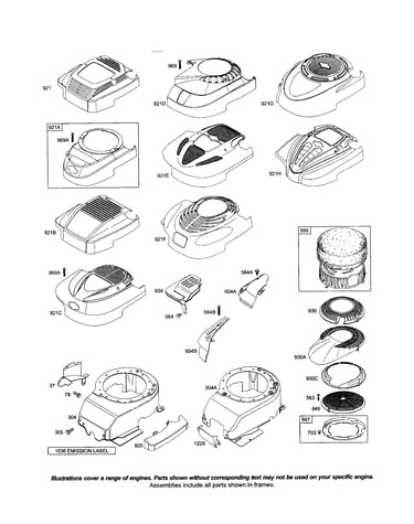 Rewind-guard/blower-housing