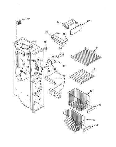 Freezer liner