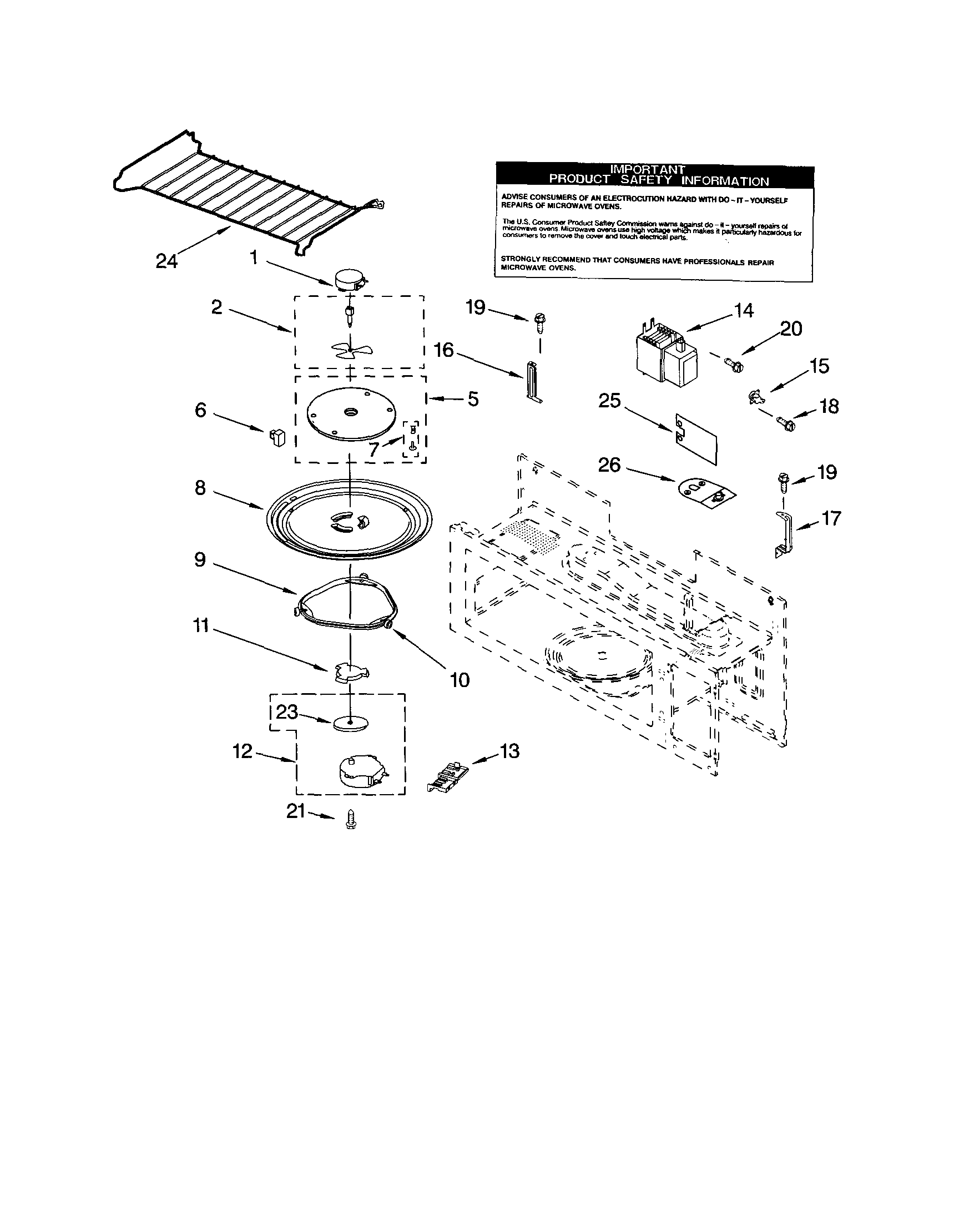 MAGNETRON AND TURNTABLE