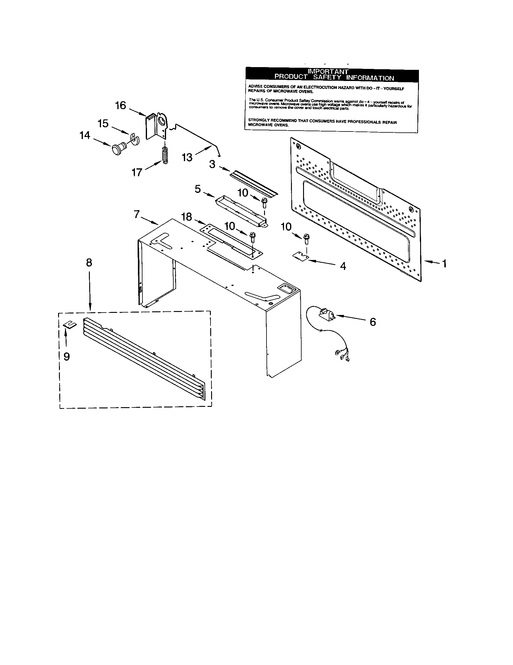 Cabinet and installation