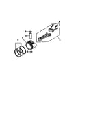 Piston connecting rod