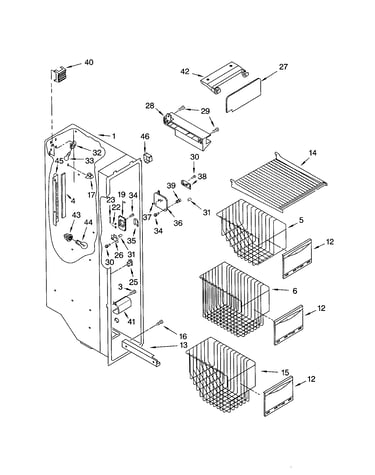 Freezer liner
