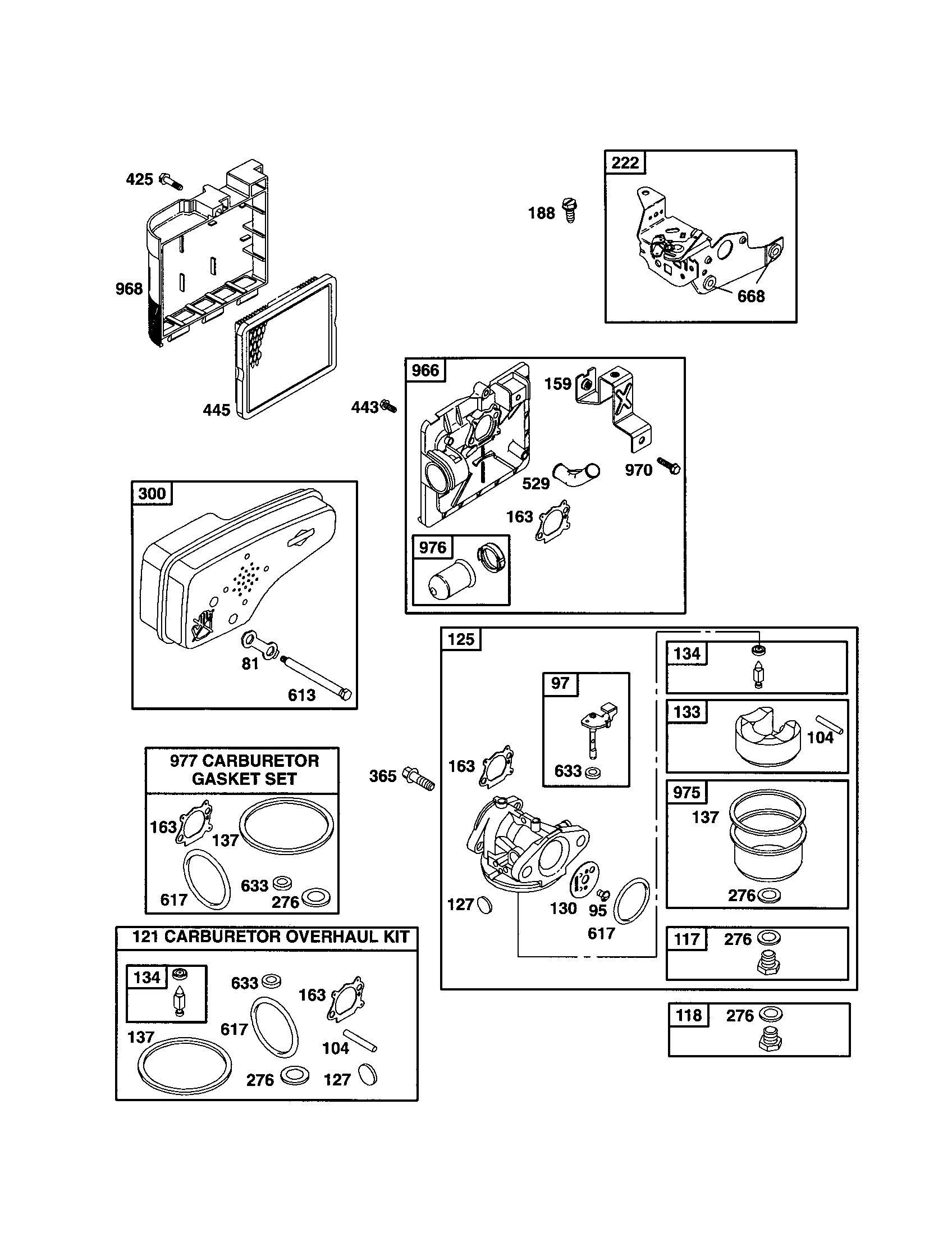 Carburetor/muffler