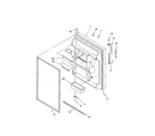 Kenmore 10663922300 refrigerator door diagram