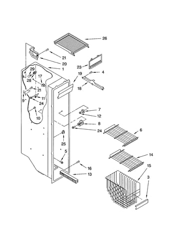 Freezer liner