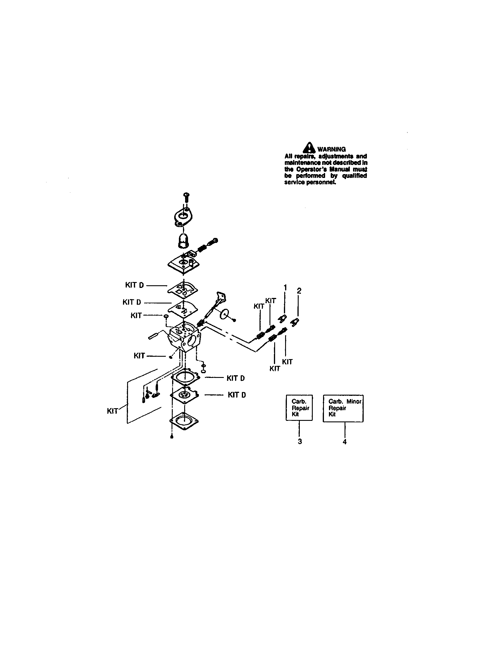 Carburetor #530071443-c1u-w10