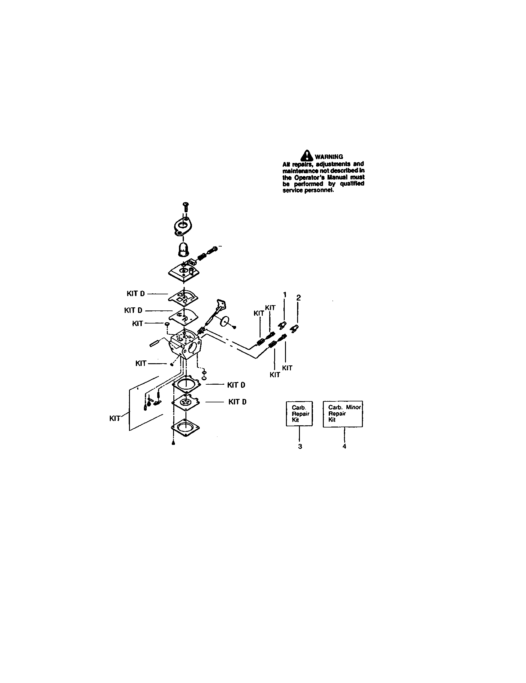 CARBURETOR #530071443-C1U-W10