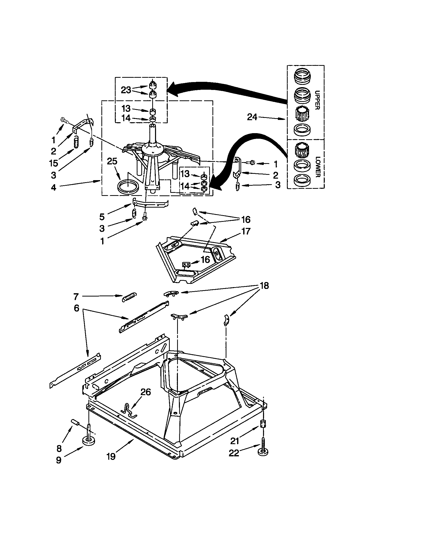 Machine base