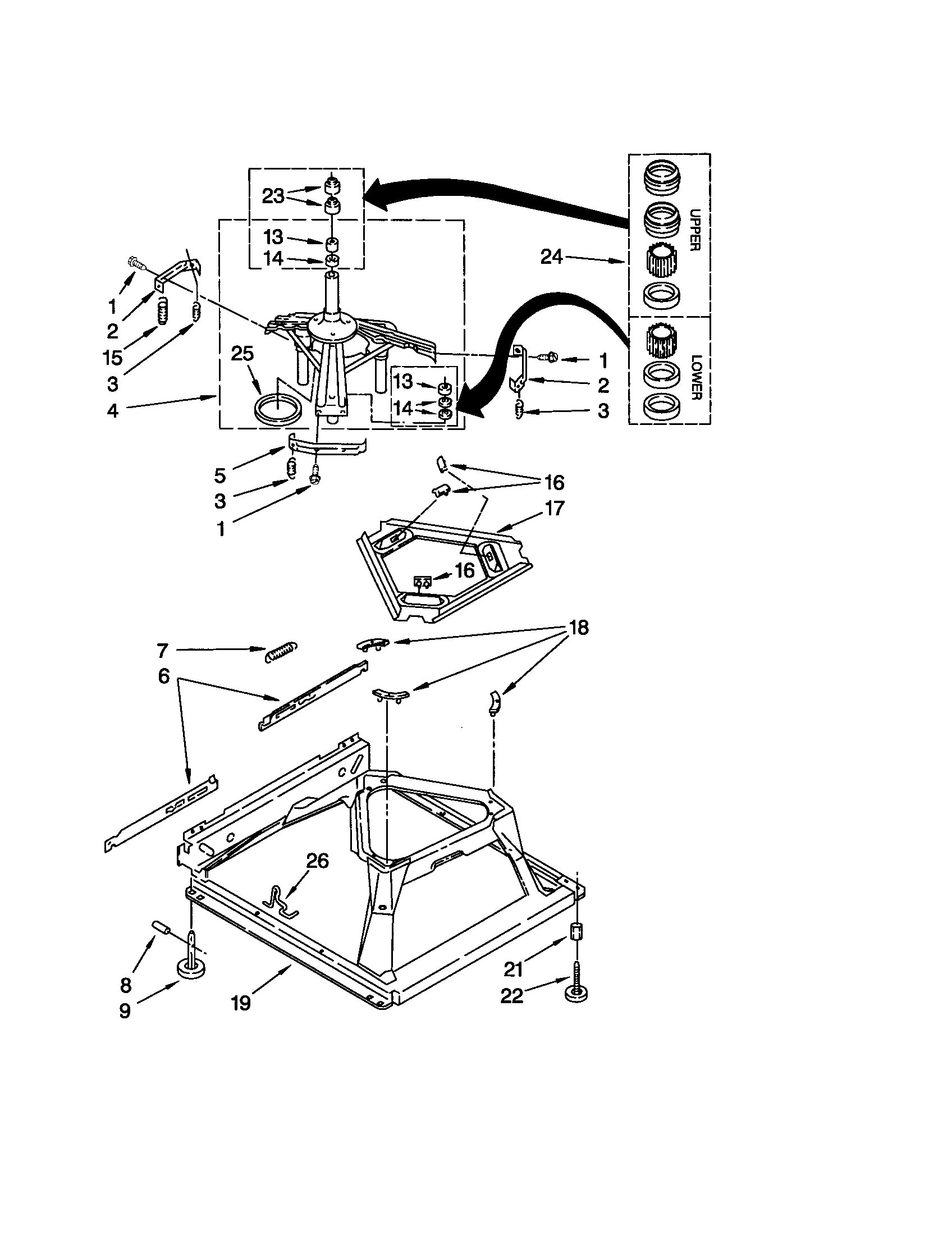 Machine base