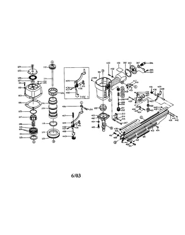 Round head framing nailer