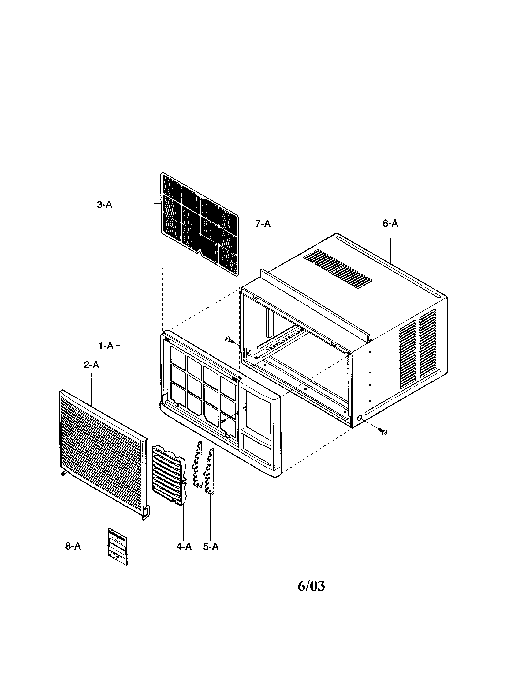 CABINET AND FRONT GRILLE