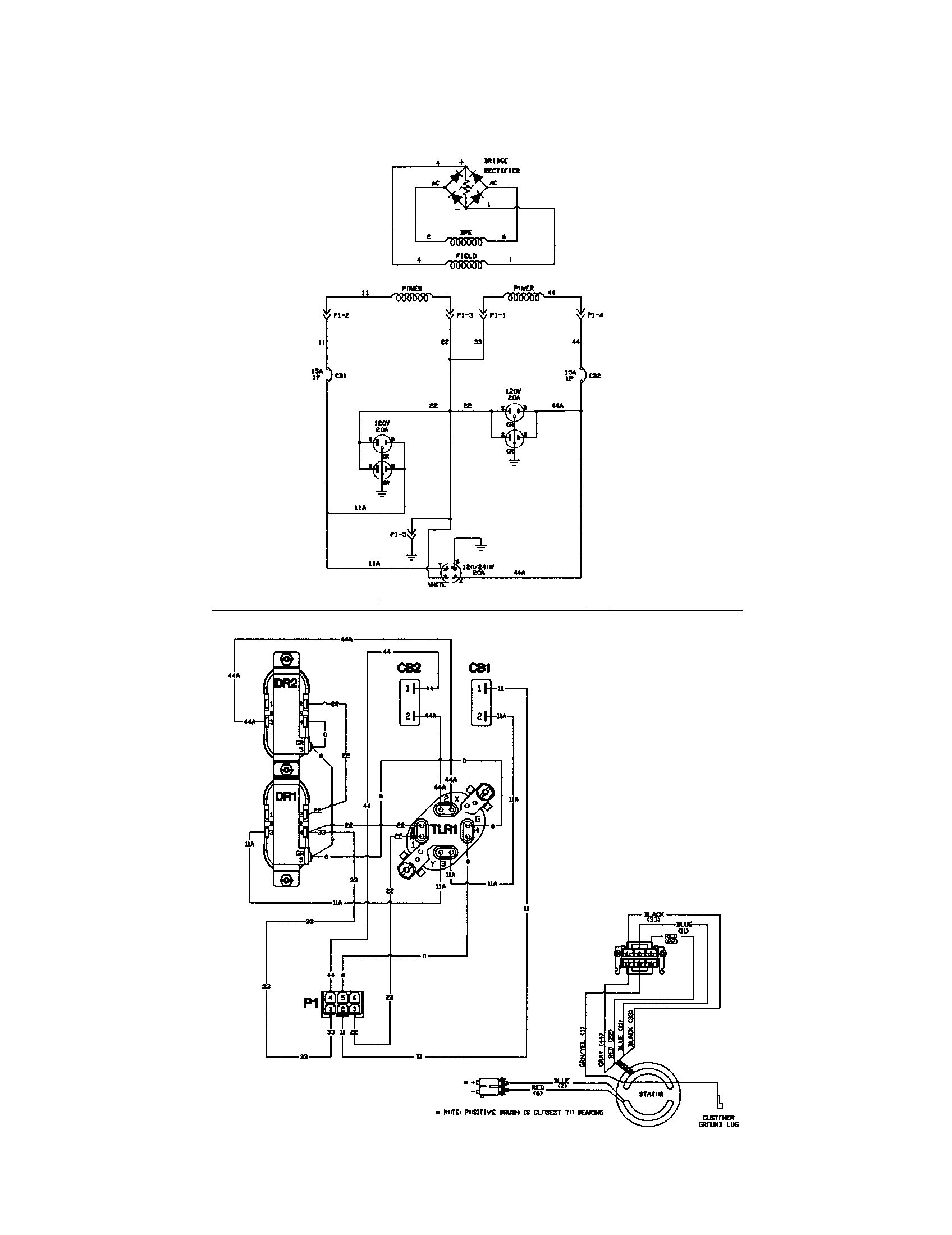 Schematic and wiring diagram