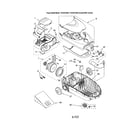 Kenmore 11622312203 base/canopy/motor, fan diagram