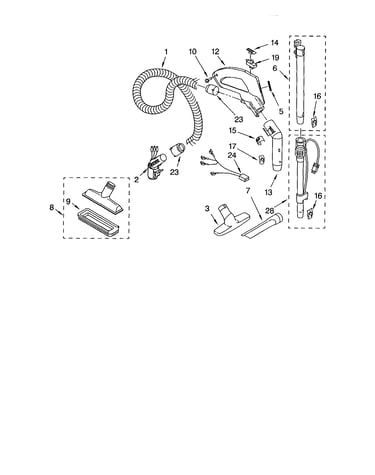 Hose and attachments