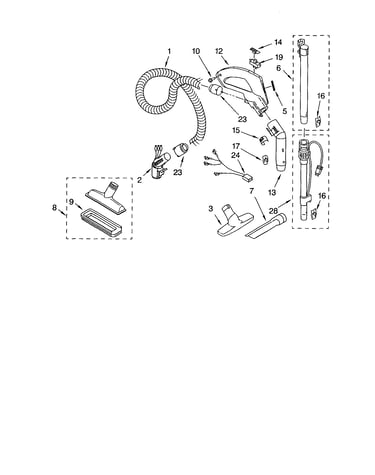 Hose and attachments