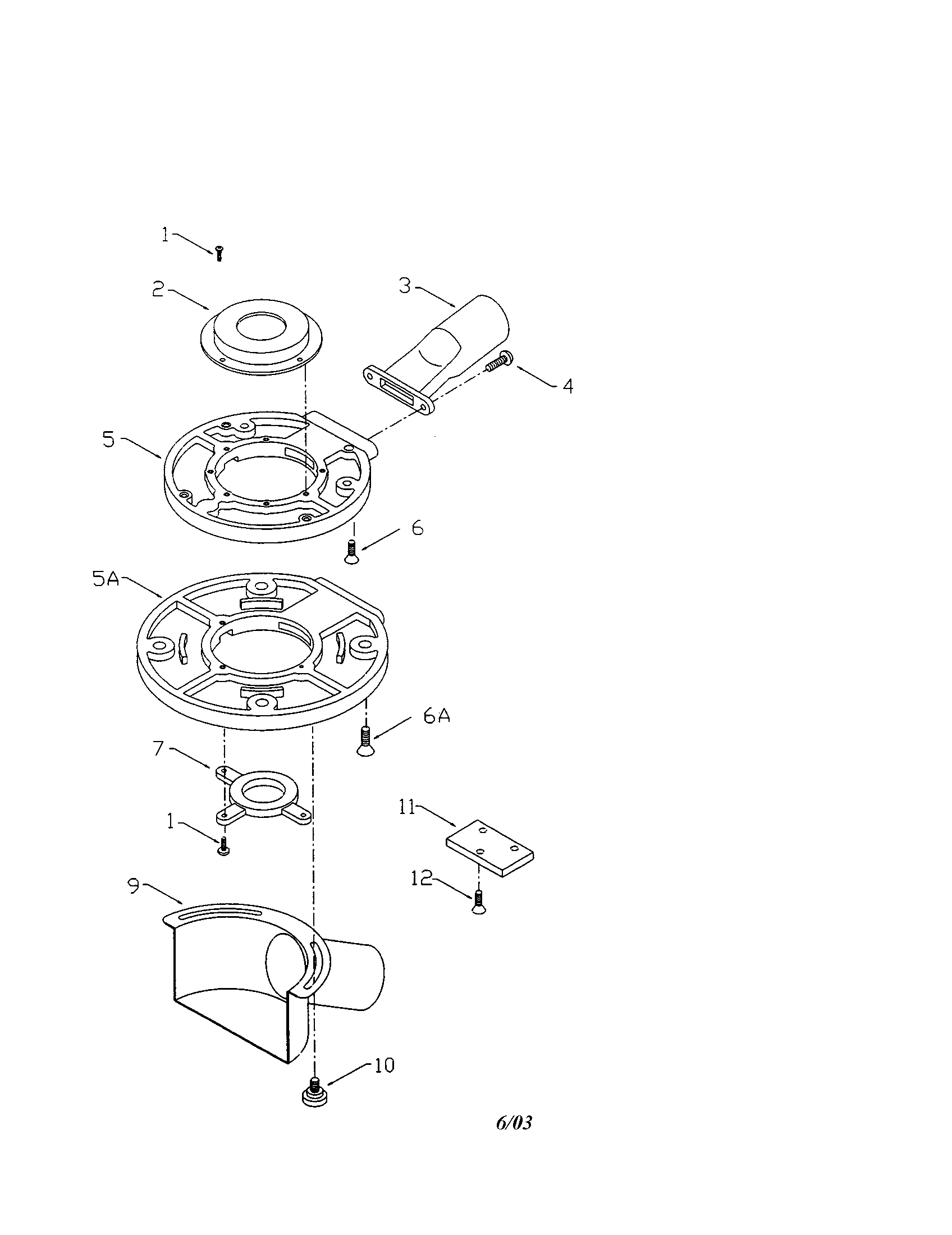 Router dust collectors