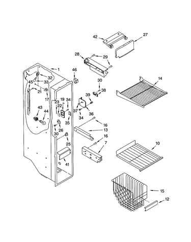 Freezer liner