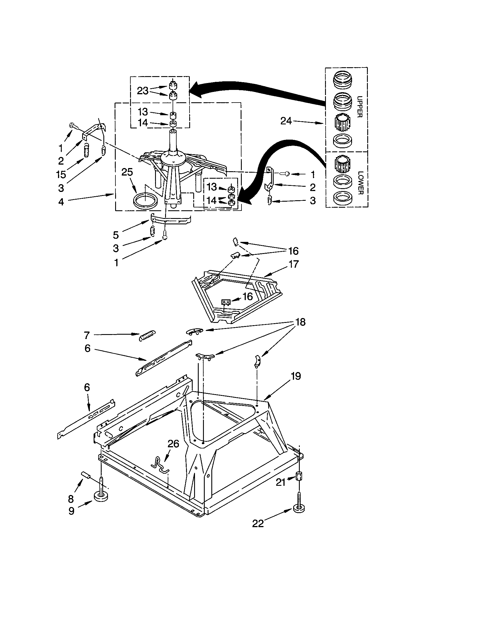 Machine base