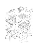 Evaporator/ice cutter grid/water