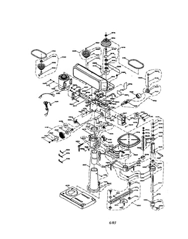 15" drill press