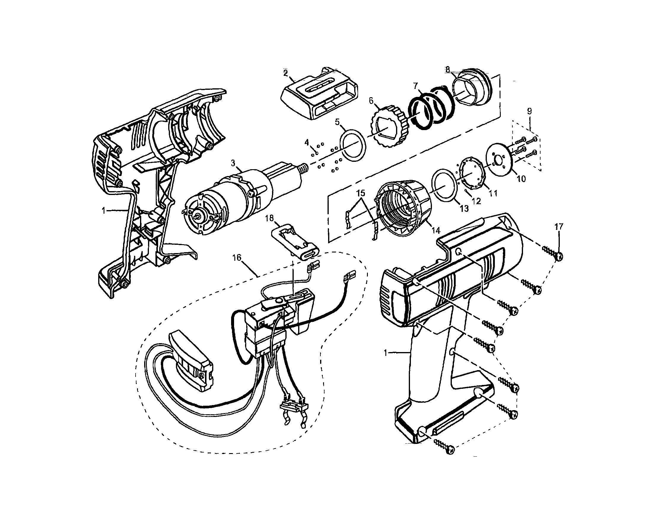 Housing and motor