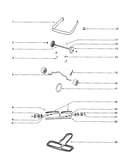Guard/axle and wheels