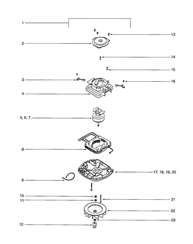 Motor cover/motor/fan