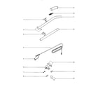 Eureka C4047A handle/cord diagram