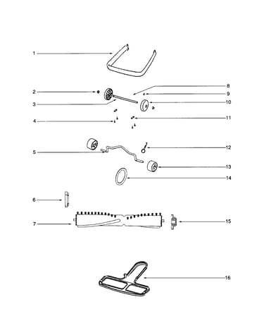 Guard/wheel and axle