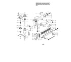 Porter Cable BN125 brad nailer diagram