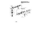 Porter Cable 7412 right angle grinder diagram