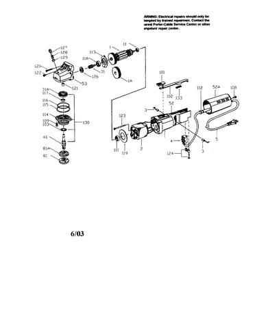 Right angle grinder