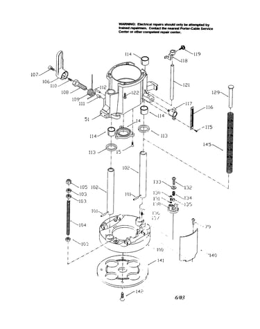 Motor frame