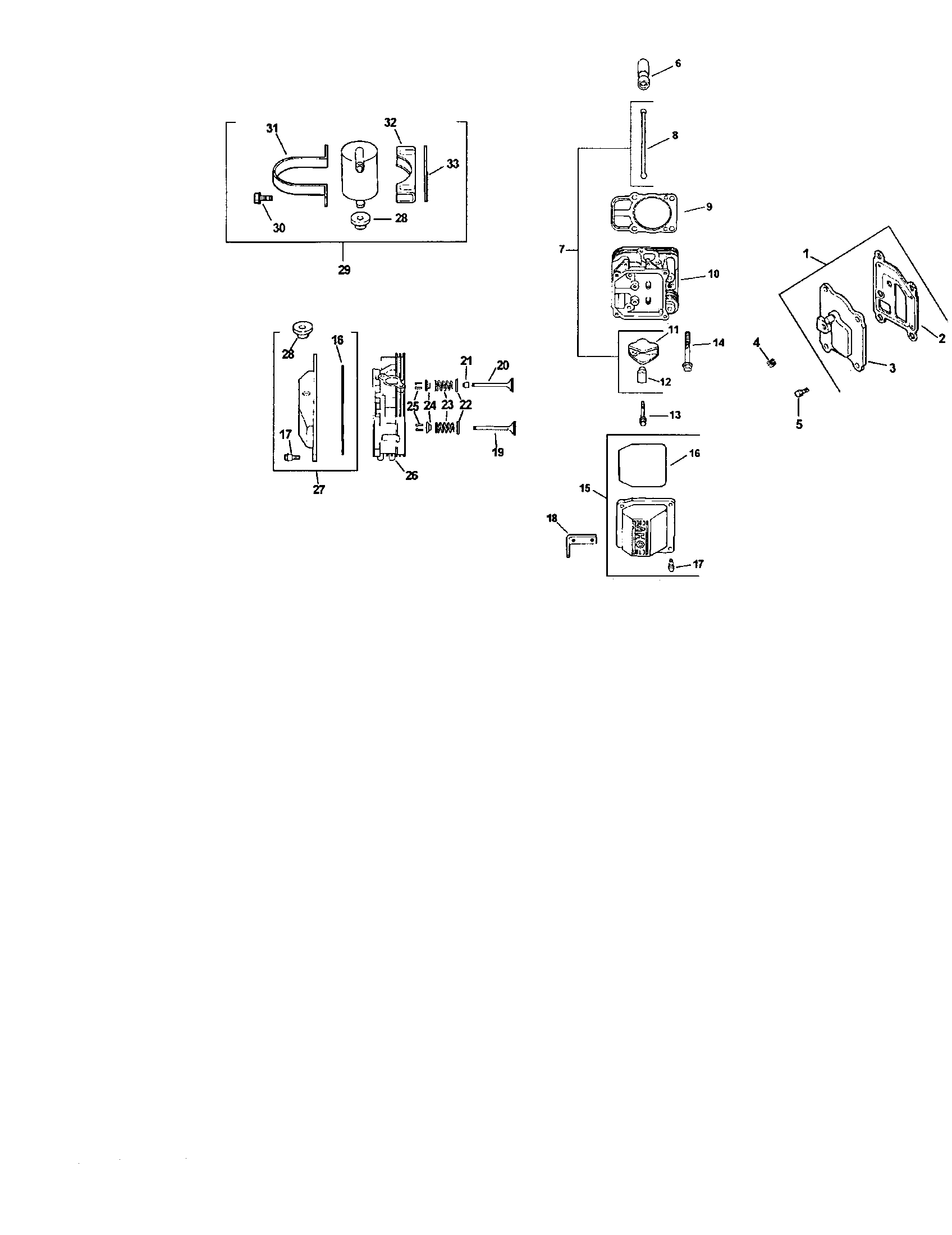 CYLINDER HEAD/VALVE/BREATHER