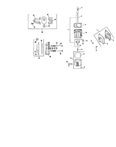 Cylinder head/valve/breather