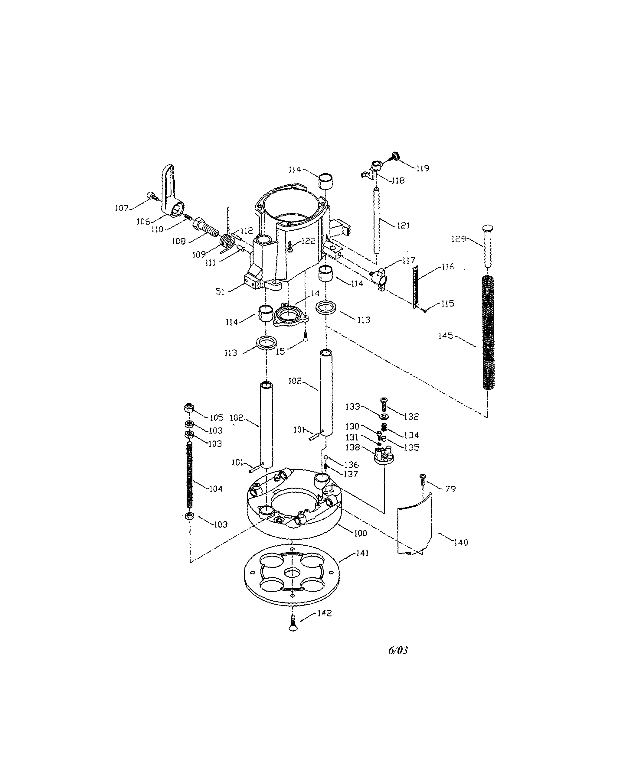 Motor frame