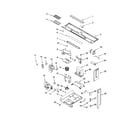 KitchenAid KHMS155LWH0 interior and ventilation diagram