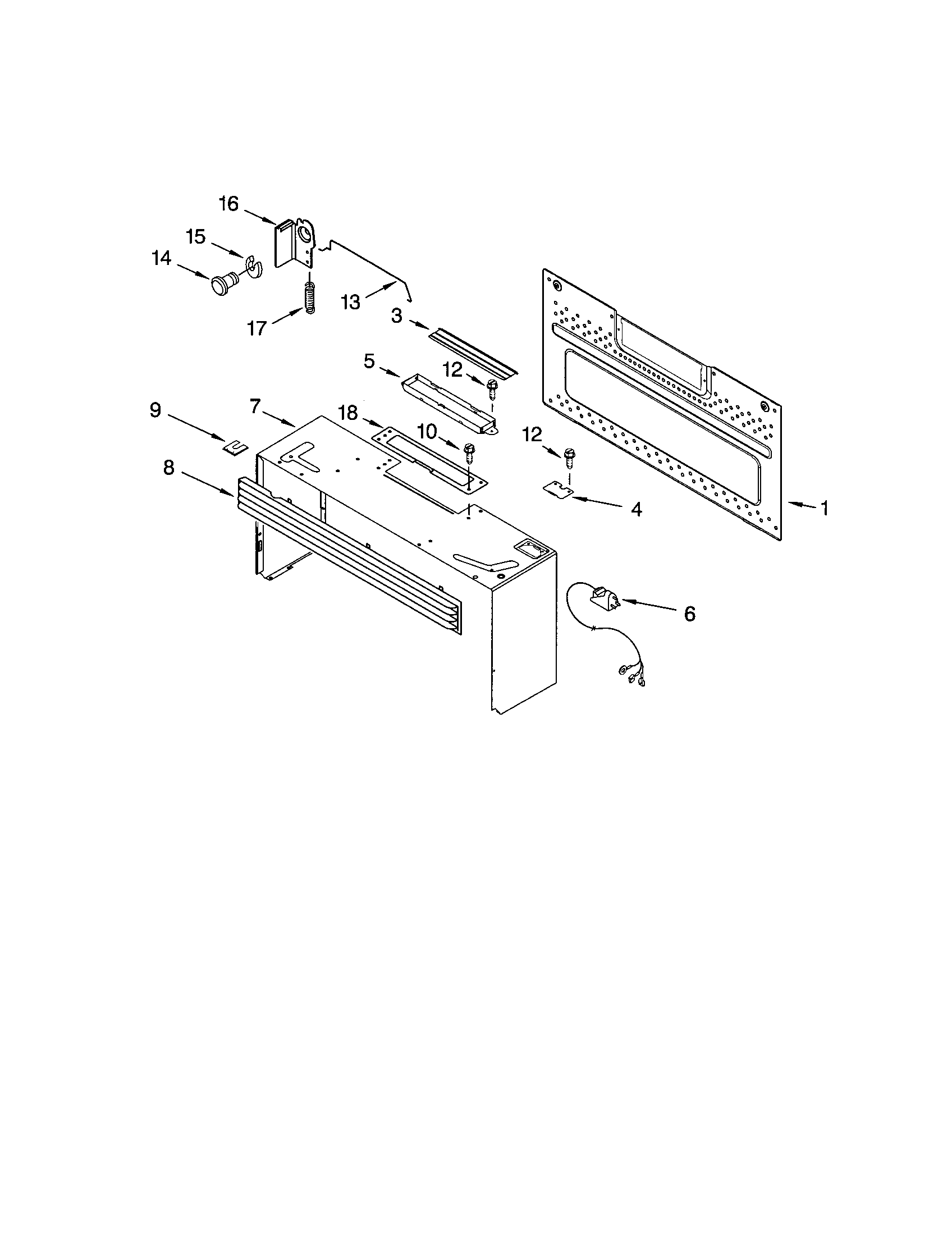 Cabinet and installation